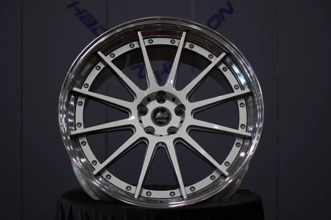Hadison HD2p1046 for Work Design Custom Polished Deep Lip 2/3 Pieces Forged Alloy Wheel Rim 17&quot;18&quot; 19&quot; 20&quot; 21&quot; 22&quot; 23 &quot;24&quot; Inch